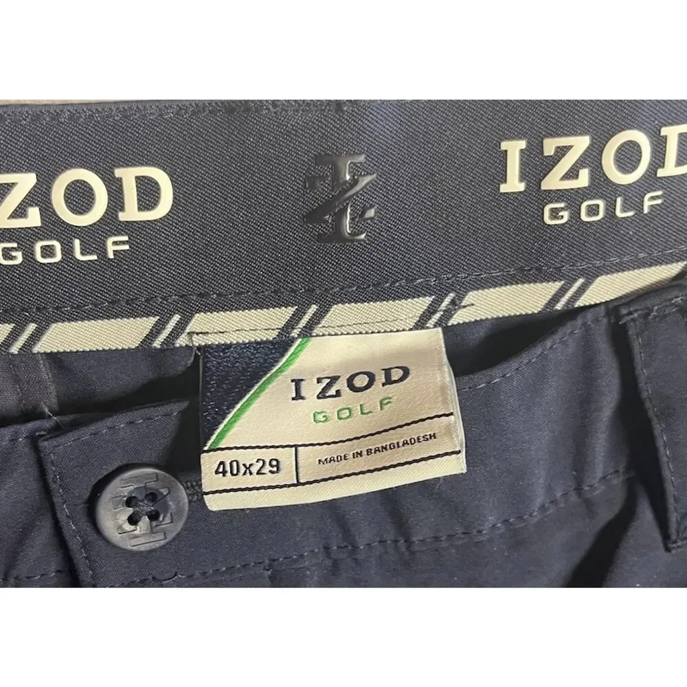Izod Men’s Golf Pants 40x29 Blue